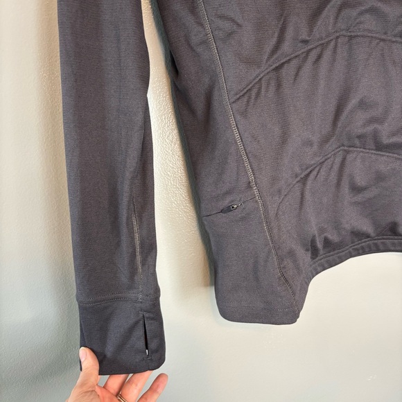 Oros Medium Women’s Quarter Zip Solarcore Insulated Hiking Pullover Black - Picture 3 of 6